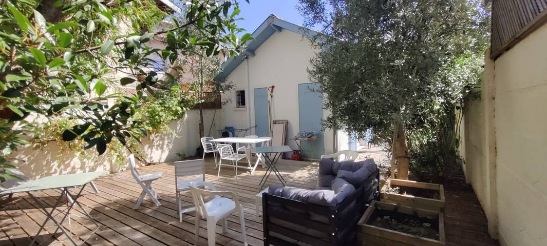 Maison de vacances pour 6 personnes, avec terrasse et jardin, adapté aux familles à Arcachon