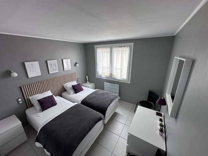 Apartamento entero, Luminoso Apartamento T3 Cercano al Centro - 3 Estrellas, Clima in Balaruc-les-Bains, Costa mediterránea (Francia)