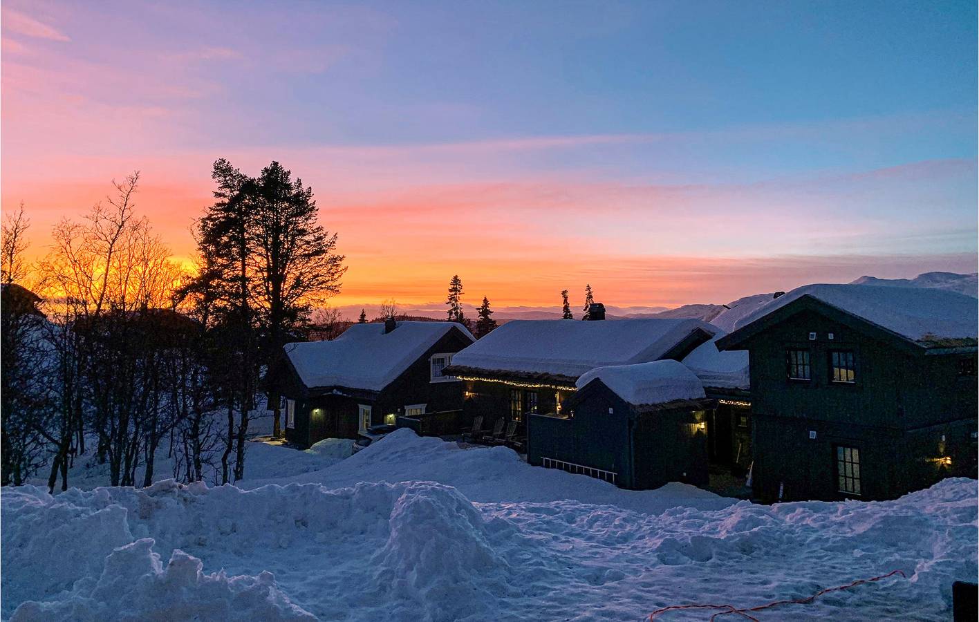 Ferienhaus für 8 Personen mit Garten in Tokke