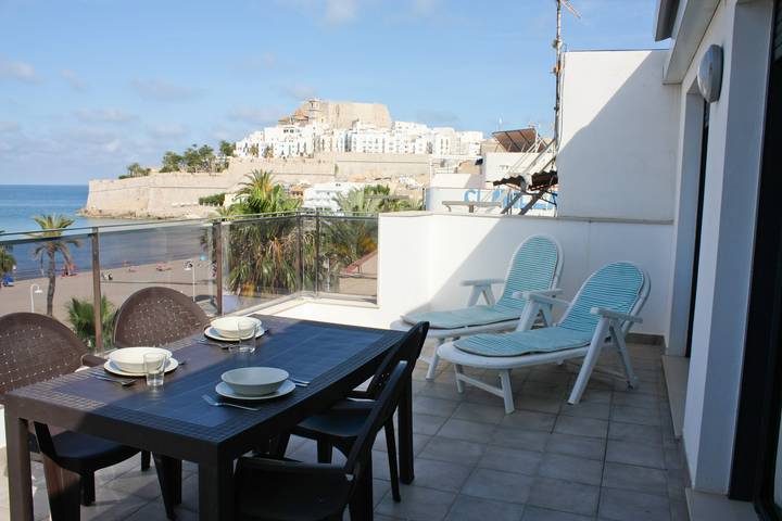 Location de vacances pour 4 personnes, avec Terrasse à Peñíscola