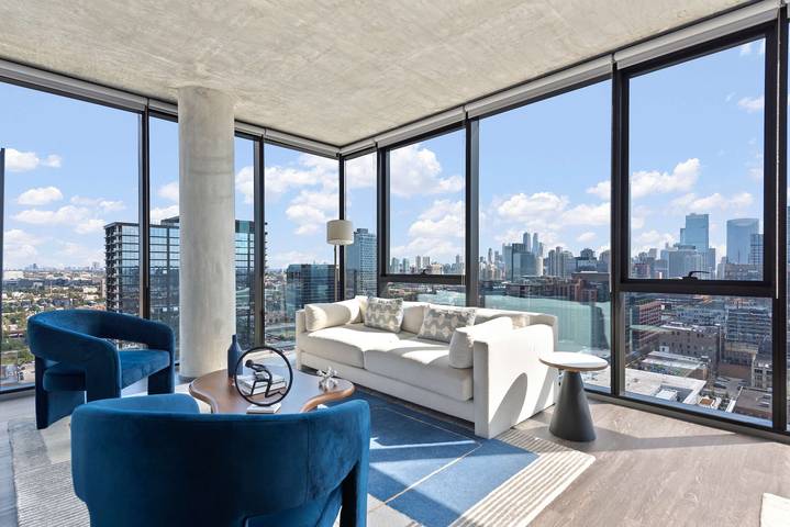 Apartamento para 5 personas, con piscina además de jardín y terraza en Chicago