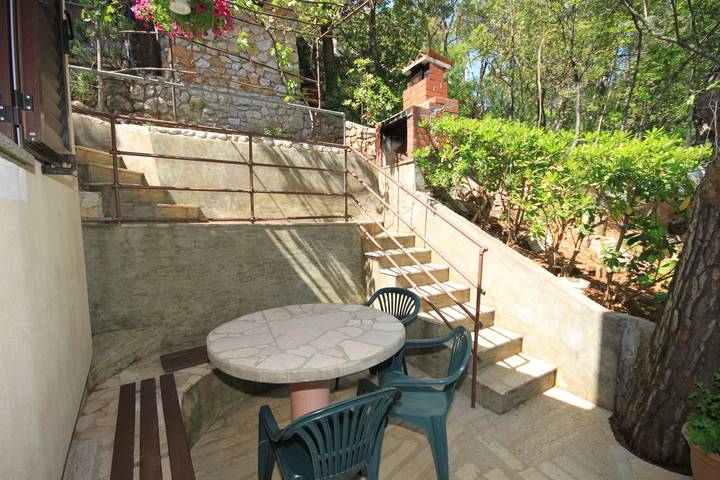 Ferienwohnung für 4 Personen, mit Balkon/Terrasse in Moscenicka Draga