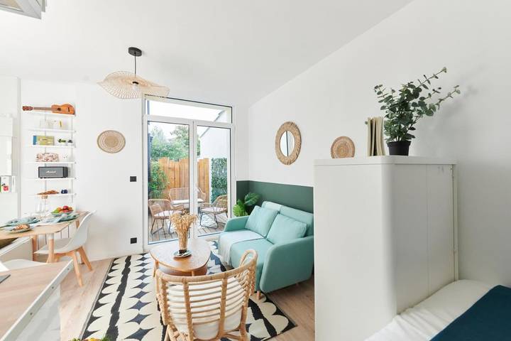 Gîte pour 4 personnes, avec terrasse, animaux acceptés à Ronchin - 2