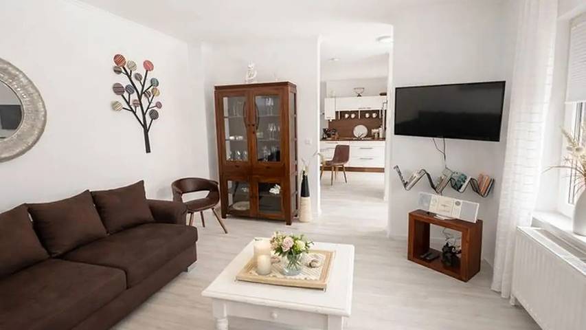 Ferienwohnung für 2 Personen, mit Terrasse und Garten in Hamswehrum - 4