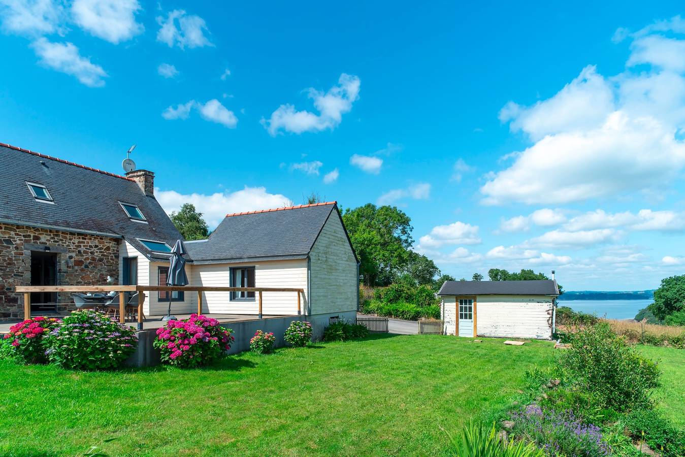 Ferienhaus für 6 Personen mit Garten in Argol, Châteaulin und Umgebung