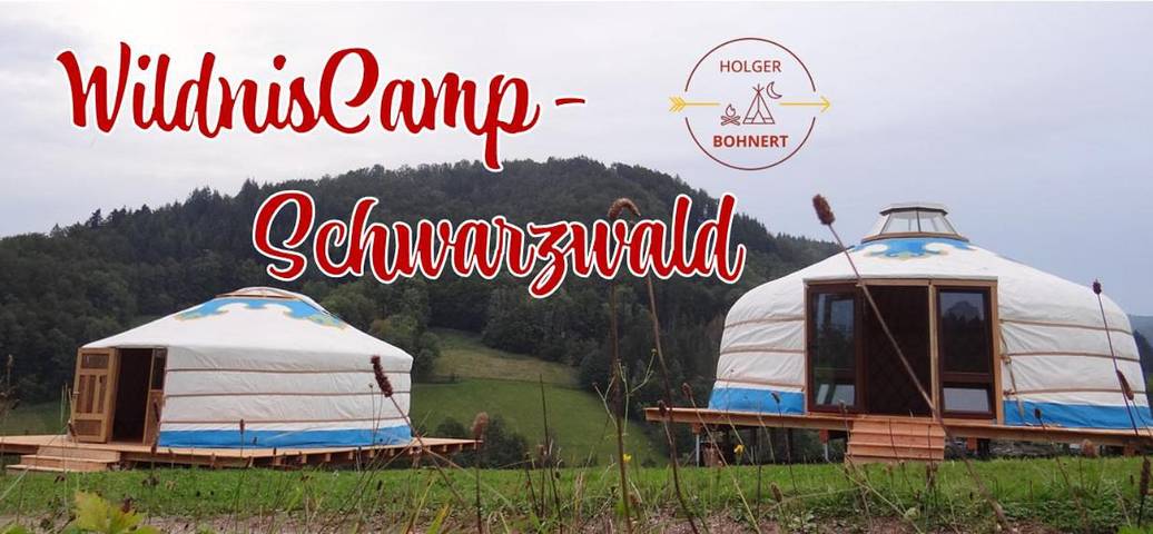 Camping für 6 Personen, mit Garten und Ausblick im Schwarzwald