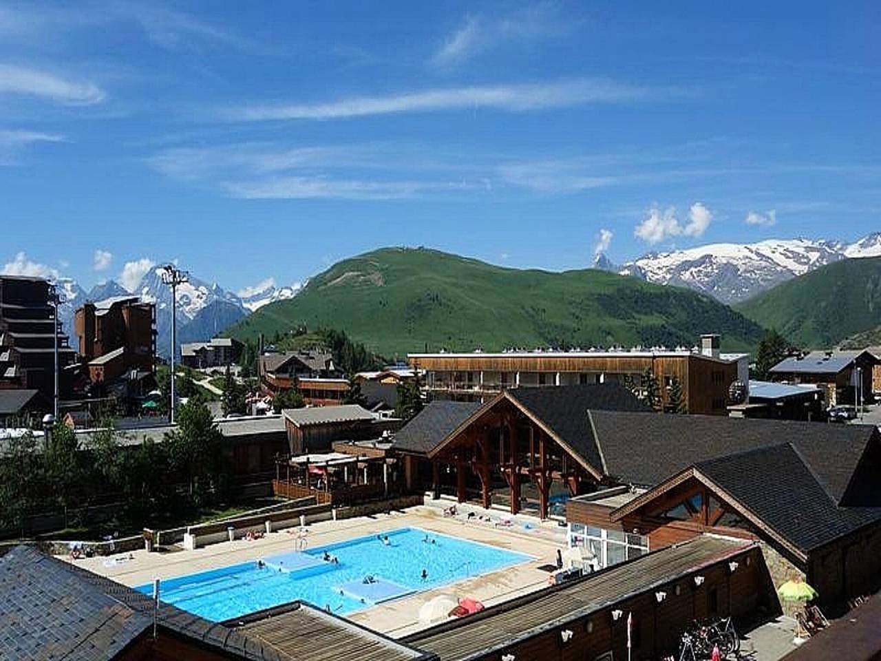Apartamento entero, 3 Habitaciones para 6 Personas in Huez, Parque Nacional de los Ecrins