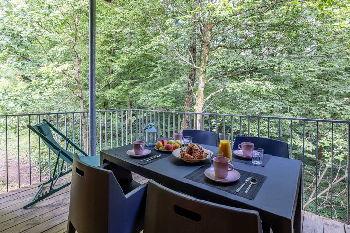 Location de vacances pour 4 personnes, avec Terrasse dans Lac du Val-Joly