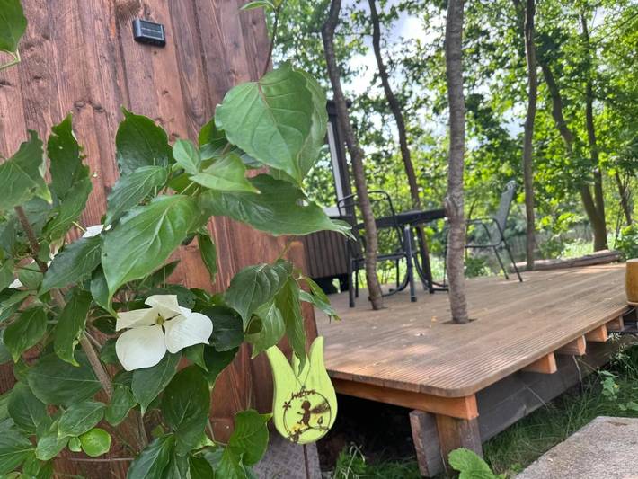 Location de vacances pour 2 personnes, avec vue ainsi que vue sur le lac et jardin à Weißwasser (Oberlausitz) - 2