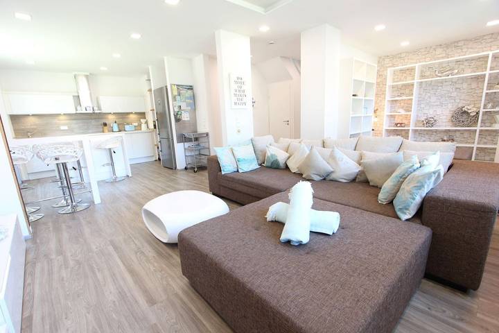 Maison de vacances pour 9 personnes avec jardin in Langeoog