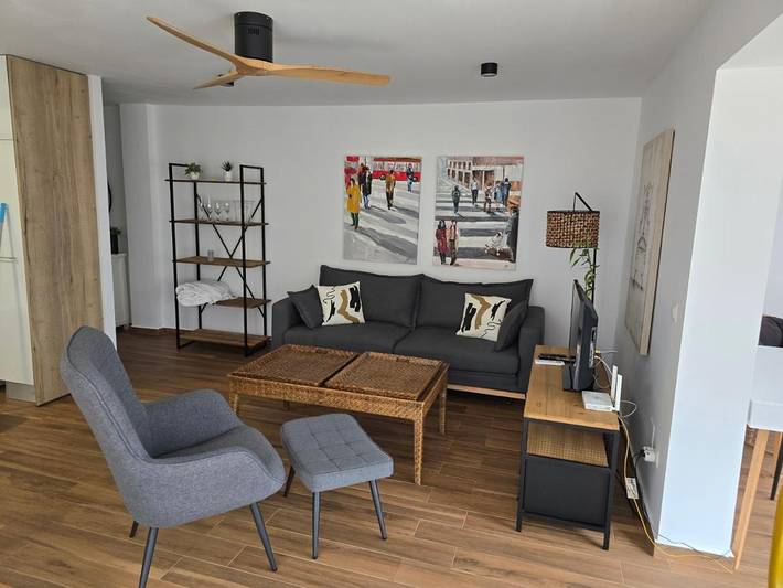 Vakantiewoning voor 2 personen, met uitzicht en tuin in L'Alfàs del Pi