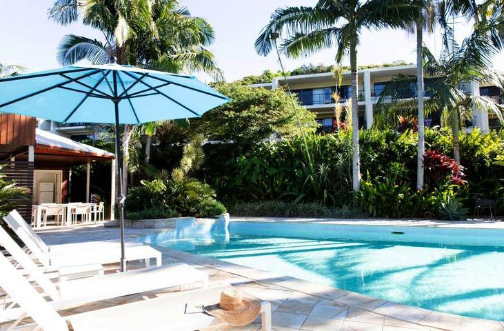 Location de vacances pour 4 personnes, avec jardin et sauna ainsi que vue et piscine à Byron Bay - 3