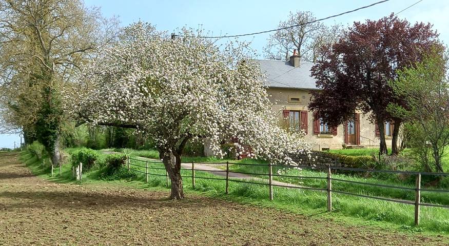 Gîte pour 6 personnes, avec jardin, animaux acceptés