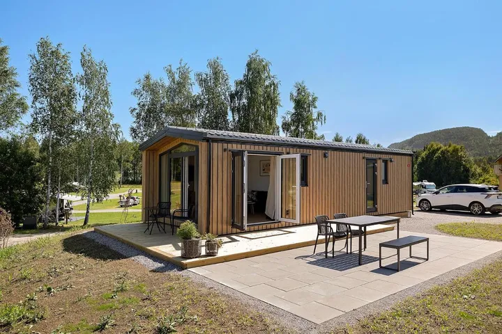 Camping für 4 Personen, mit Ausblick und Garten - 1