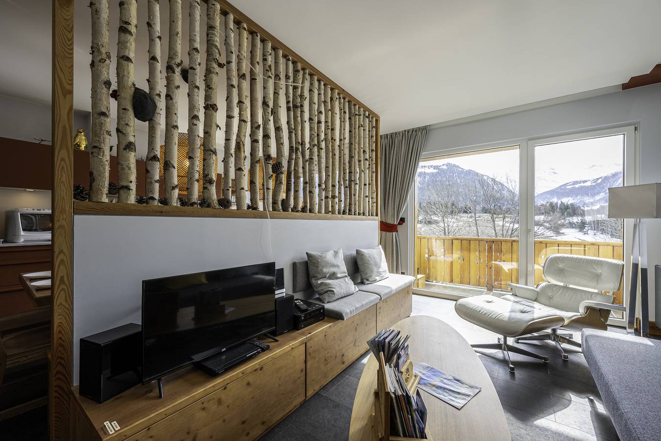 Chalet "Près Du Mélèze" met Uitzicht op de Bergen, Gedeelde Tuin en Wi-Fi in Bramans, Saint-Jean-de-Maurienne regio