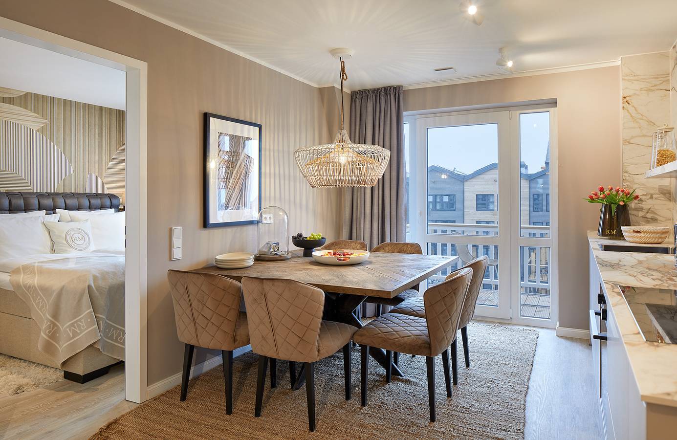 Ganze Ferienwohnung, Ocean Penthouse by Rivièra Maison in Büsum, Dithmarschen