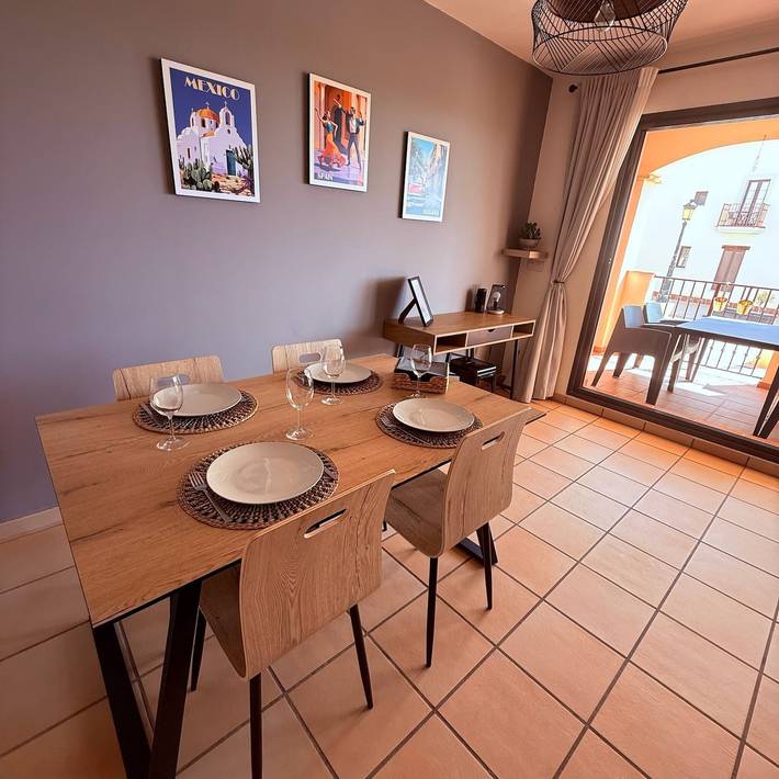Apartamento entero, Apartamento 'Casa Tranquila' con Vistas a la Montaña, Wi-Fi y Aire Acondicionado in Hacienda del alamo, Fuente Álamo de Murcia
