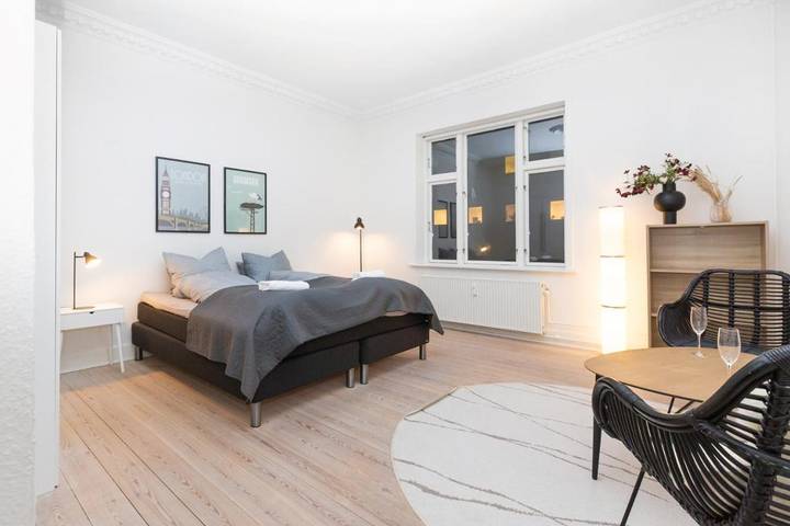 Ferienwohnung für 4 Personen, mit Ausblick in Den Gamle By (Aarhus)