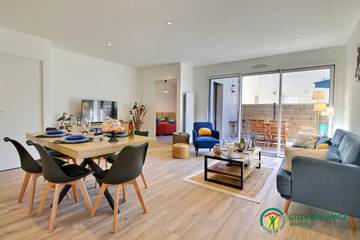 Gîte pour 4 personnes, avec terrasse à Férel