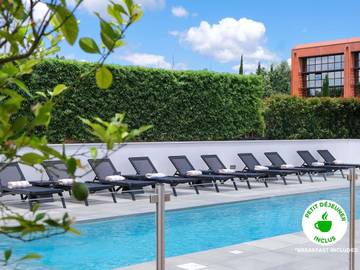 Hôtel pour 2 personnes, avec sauna ainsi que piscine et jardin, animaux acceptés à Labège