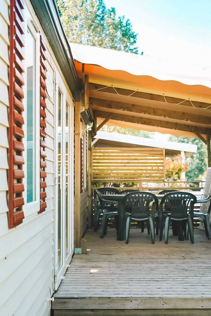 Mobil home pour 6 personnes, avec bassin pour enfant à Surgères - 4