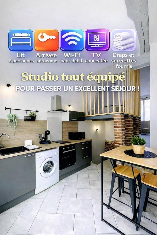 Appartement de vacances pour 2 personnes, avec terrasse