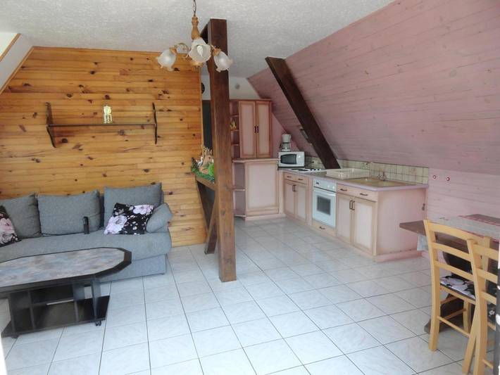 Gîte pour 4 personnes, avec jardin ainsi que piscine et vue à Ranspach - 2