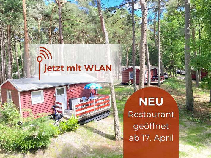 Bungalow für 4 Personen, mit Balkon/Terrasse und Sauna, kinderfreundlich auf Rügen