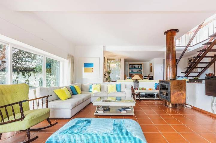 Casa de férias para 9 pessoas, com jardim em Praia das Maçãs