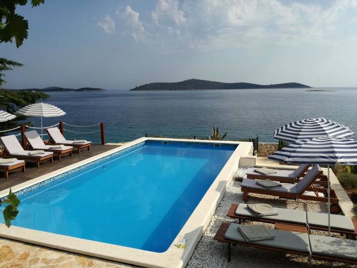 Villa pour 12 personnes, avec jardin ainsi que vue et piscine à Sevid - 2