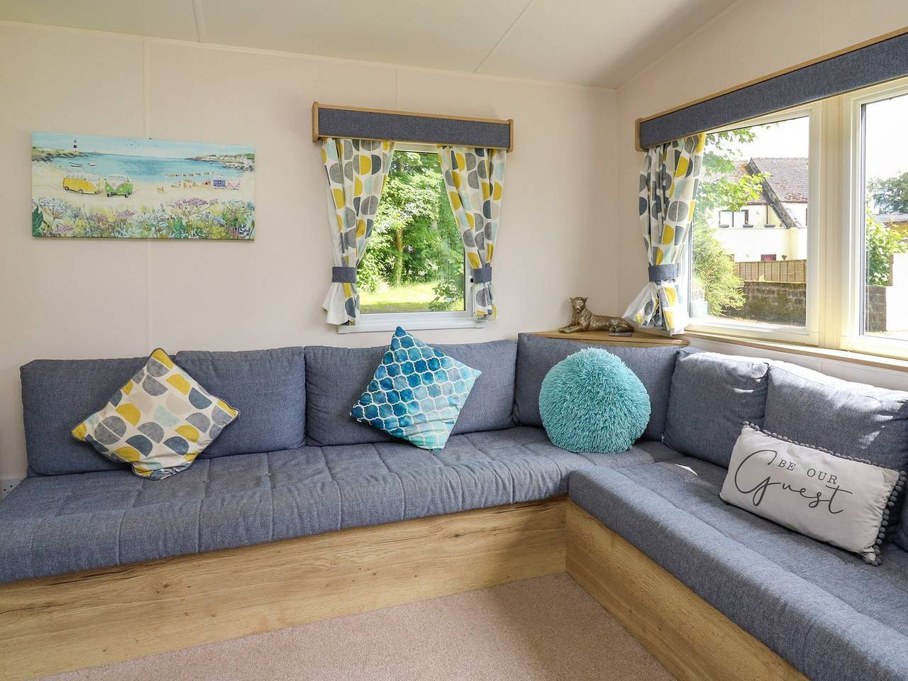 Caravan 6 at Blackmoor Farm near Tenby in Pembrokeshire