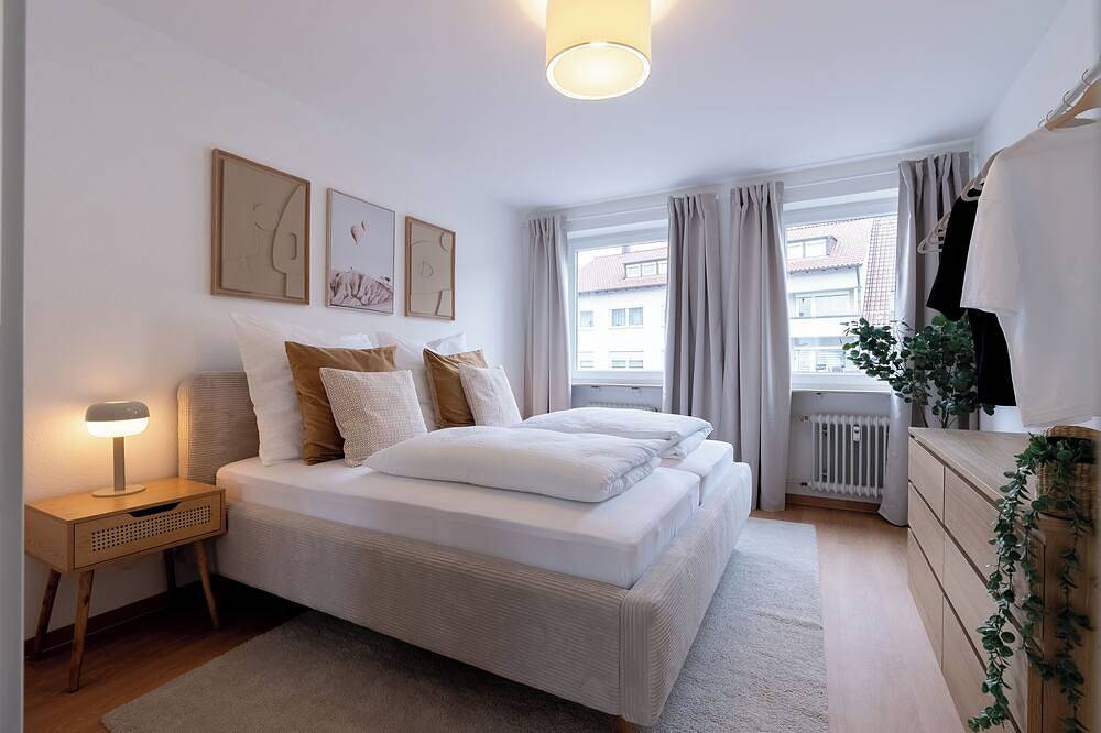 Ganze Wohnung, Sali | Design City-Apartment für bis zu 6 Personen in Trossingen, Mittlerer Schwarzwald