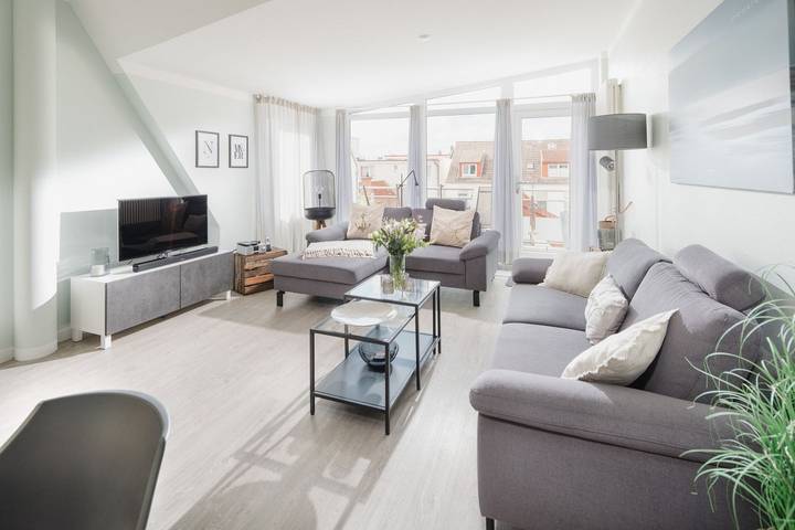 Ferienwohnung für 5 Personen, mit Balkon und Sauna auf Norderney