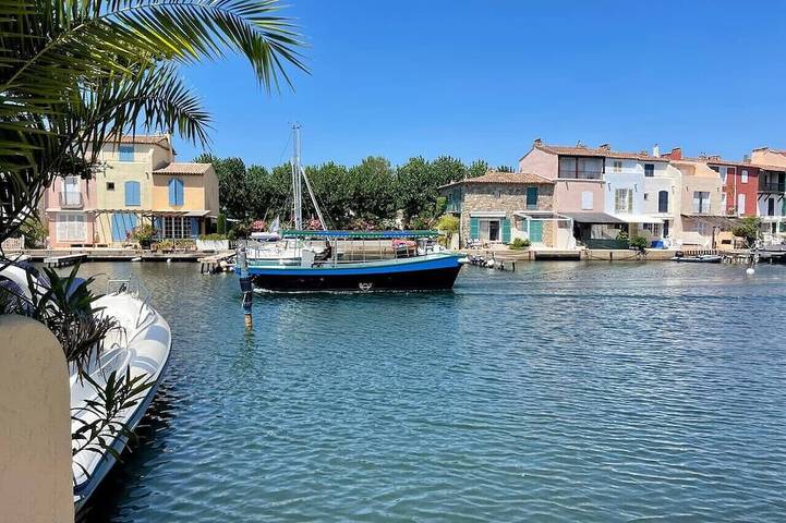 Villa pour 8 personnes, avec balcon et jardin, animaux acceptés dans Port Grimaud