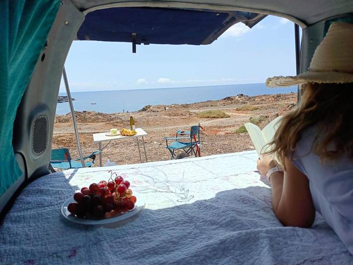 Camping para 2 personas, con vistas en Tenerife Sur