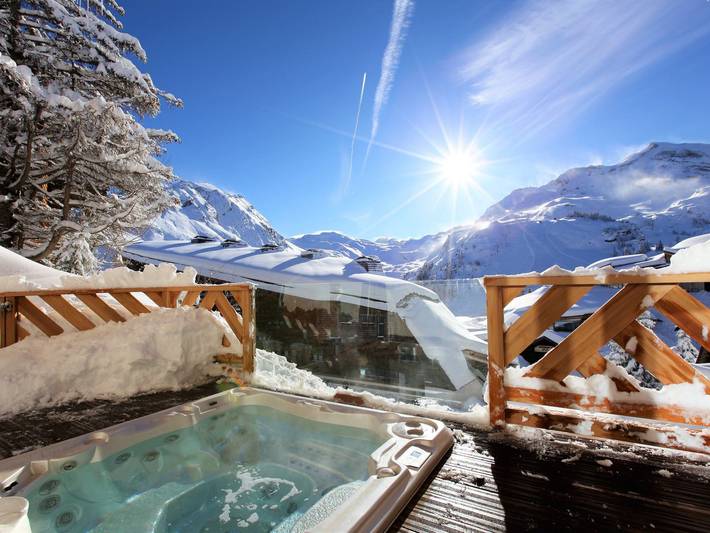 Chalet pour 12 personnes, avec jacuzzi ainsi que balcon et sauna à Avoriaz