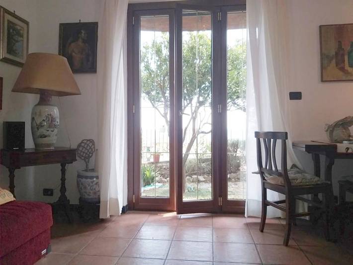 Gîte pour 5 personnes, avec vue et jardin, animaux acceptés à Bogliasco