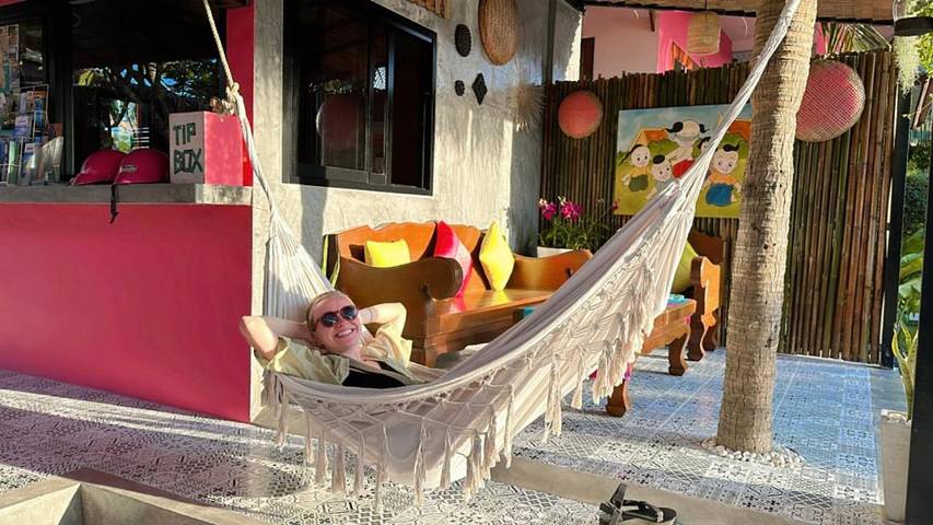 Hotel for 7 personer, med have og udsigt samt pool i Koh Lanta