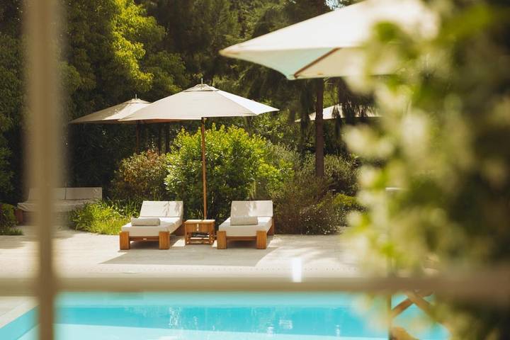 Hôtel pour 2 personnes, avec jardin ainsi que piscine et vue