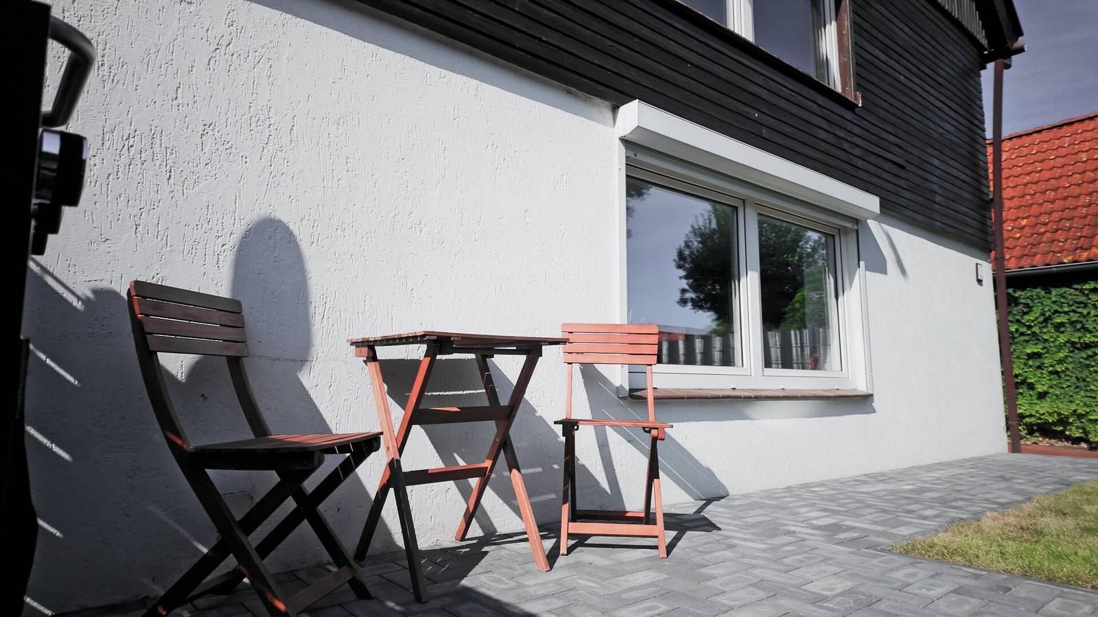 Ferienhaus 'M Und S - Landidyll Am Weiher' mit Seeblick, privater Terrasse und Wi-Fi in Harsum, Landkreis Hildesheim