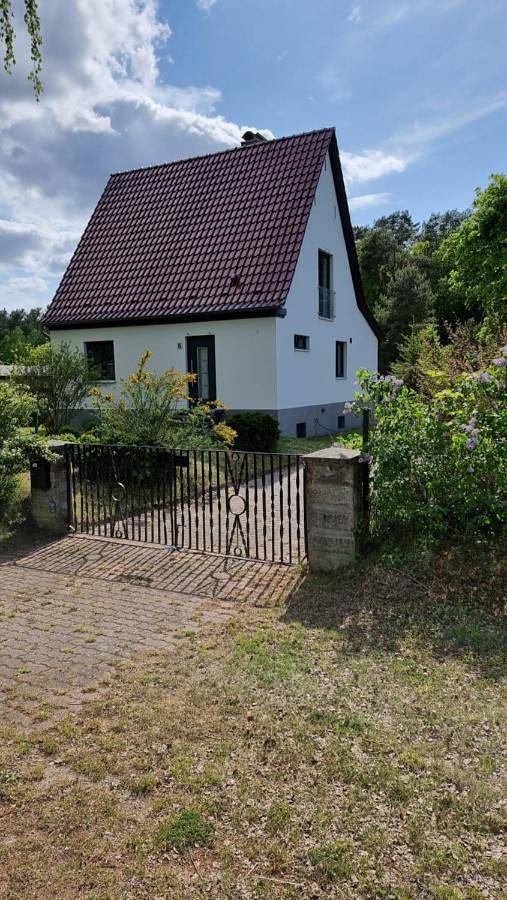 Ferienhaus für 6 Personen, mit Balkon und Terrasse sowie Garten und Ausblick