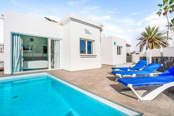 Chalet para 6 personas, con terraza en Lanzarote - 2