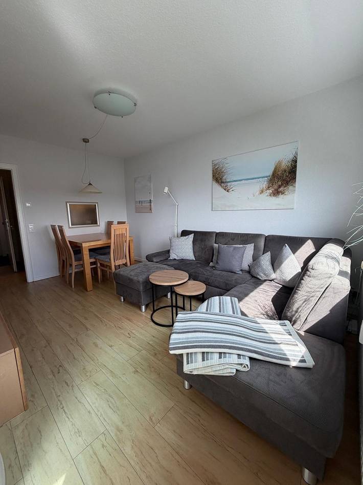 Ferienwohnung für 3 Personen, mit Balkon auf Norderney