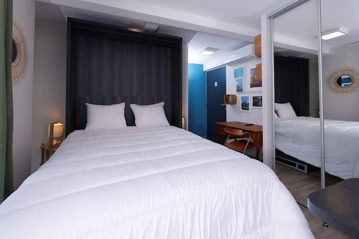Gîte pour 2 personnes, avec balcon et piscine dans Gare de Lyon Part Dieu - 2