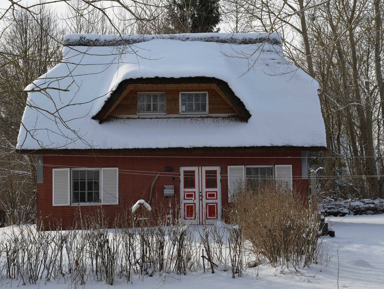 Haus-Rosenrot - Ferienhaus in Poseritz, Stralsund Umland