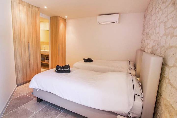 Gîte pour 4 personnes, avec piscine ainsi que terrasse et jardin, animaux acceptés à Villesèque-des-Corbières - 3
