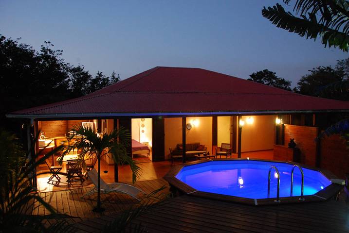 Villa pour 4 personnes, avec piscine et jardin ainsi que terrasse et jacuzzi à Deshaies - 4