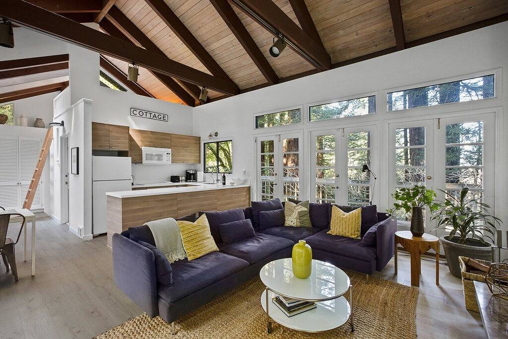 Gut ausgestattetes, privates Cottage in Ihrem persönlichen Park in California North Coast