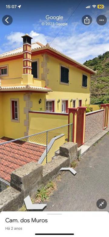 Gîte pour 4 personnes, avec vue et balcon à Porto da Cruz