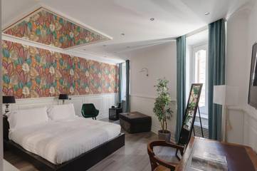 Chambre d’hôte pour 2 personnes, avec terrasse et vue dans Fontaine de Trevi